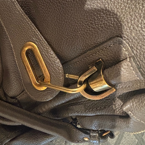 Chloe grey paraty Bag - Picture 3 of 5